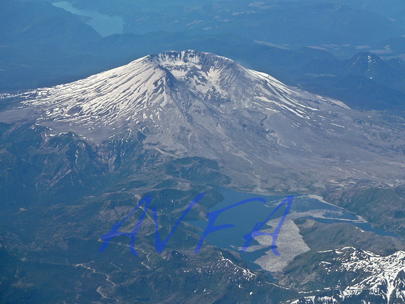 Mt St Helens and Spirit Lake