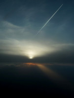 SUNDOG AND CONTRAILS