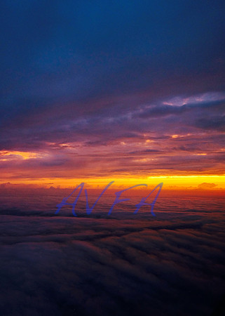 ORANGE AND PURPLE SKY
