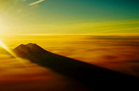 Mt Rainier Sunrise Shadow