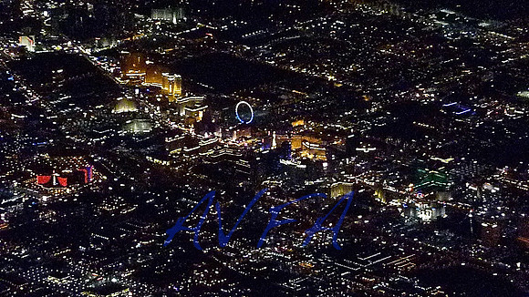 VEGAS STRIP AT NIGHT