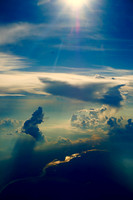 Sunrays over bowing cloud ans mispi rvr